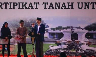 Oktober 2018, Program 7,5 Juta Sertifikat Tanah Ditargetkan Kelar