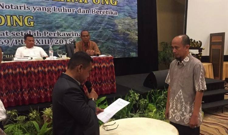 Mantan Wakil Ketua DPRD Bandar Lampung Jabat Ketua Ikatan Notaris